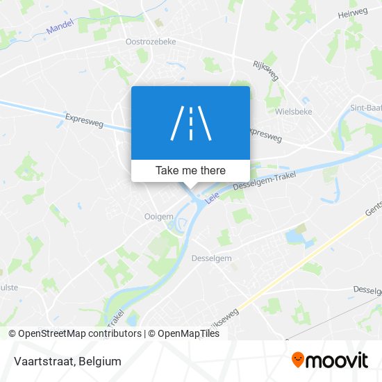 Vaartstraat map