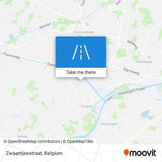 Zwaantjesstraat map