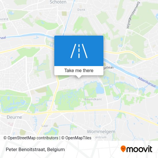Peter Benoitstraat plan