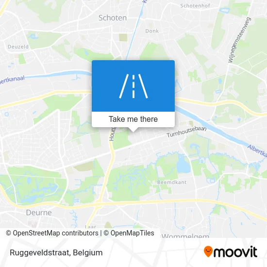 Ruggeveld Street map