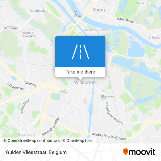 Gulden Vliesstraat map