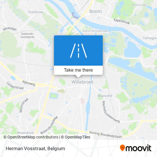 Herman Vosstraat map