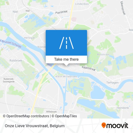 Onze Lieve Vrouwstraat map