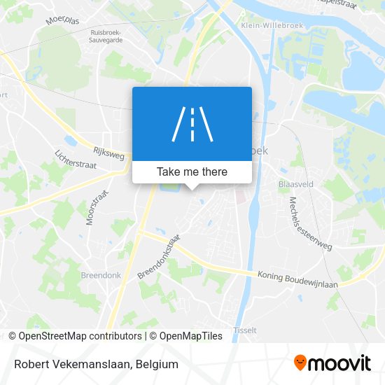 Robert Vekemanslaan plan