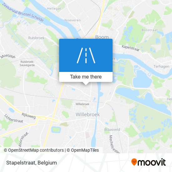 Stapelstraat map