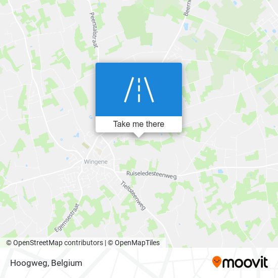 Hoogweg map