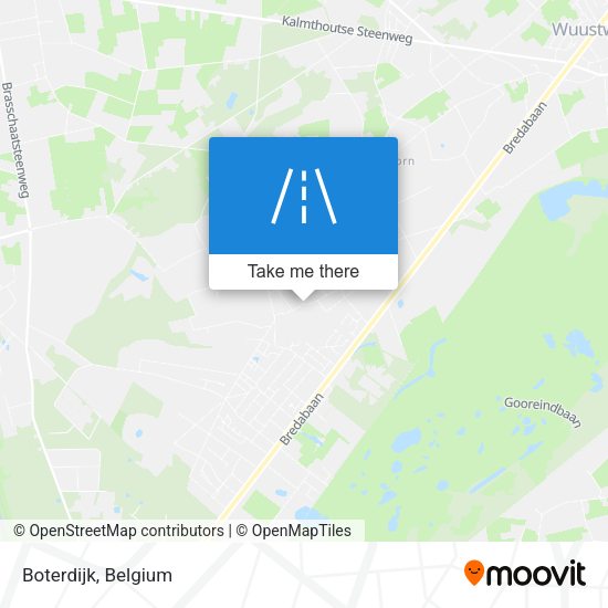 Boterdijk map