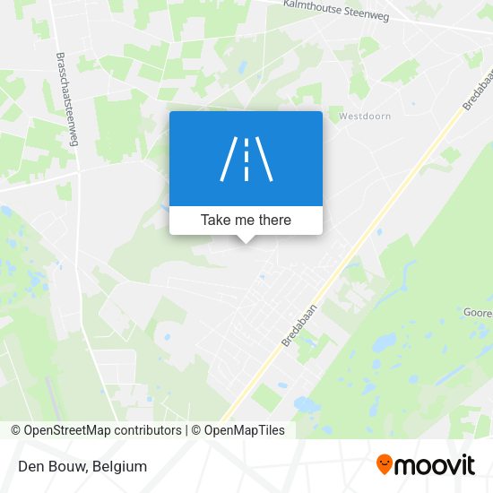 Den Bouw map