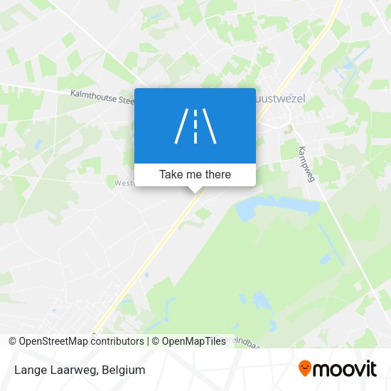 Lange Laarweg map