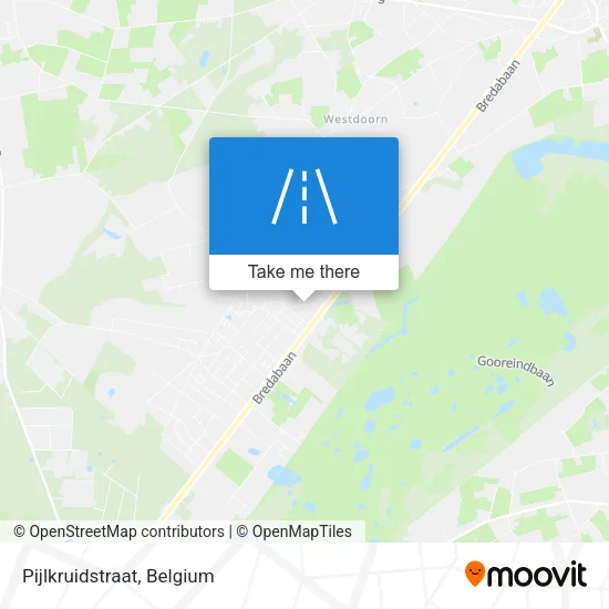 Pijlkruidstraat map
