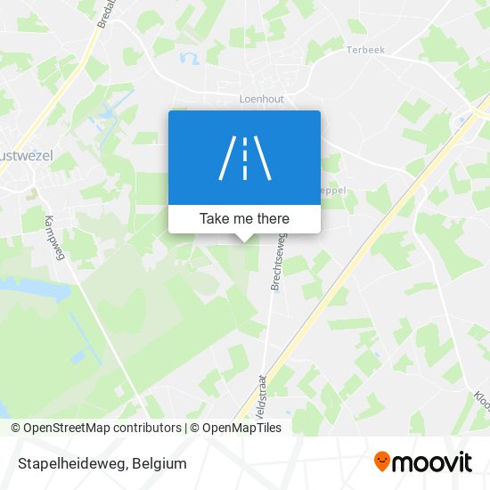 Stapelheideweg map