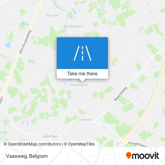 Vaasweg map