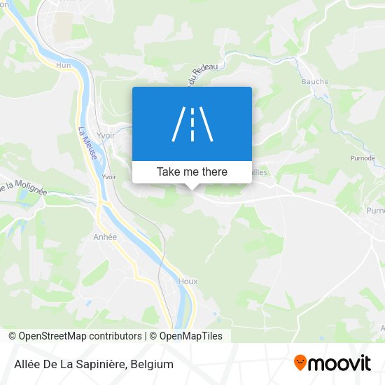Allée De La Sapinière plan
