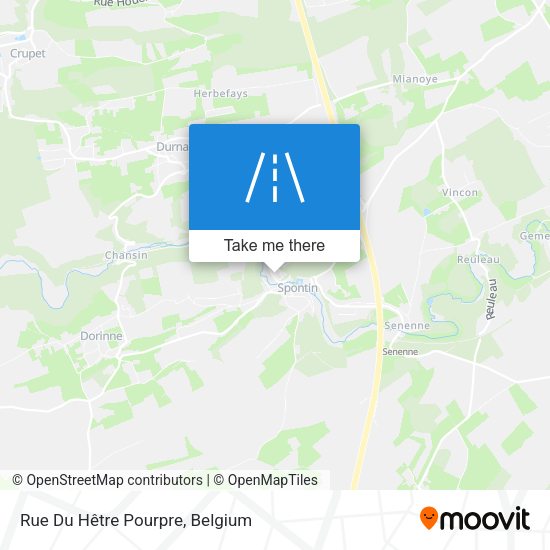 Rue Du Hêtre Pourpre map