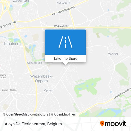 Aloys De Fierlantstraat map