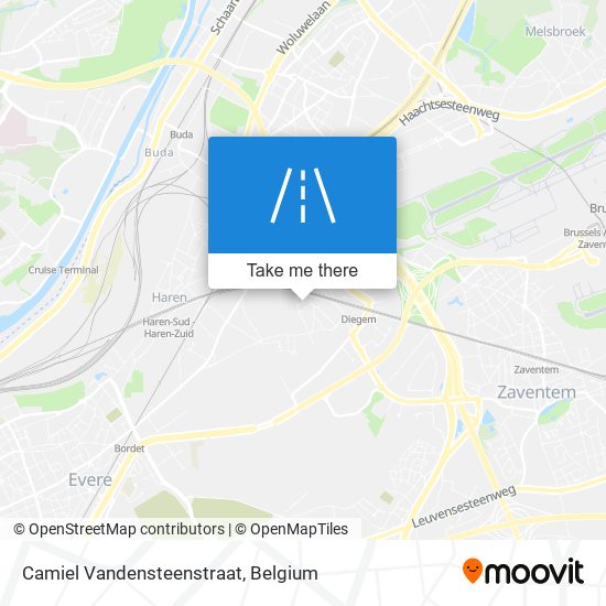 Camiel Vandensteenstraat plan