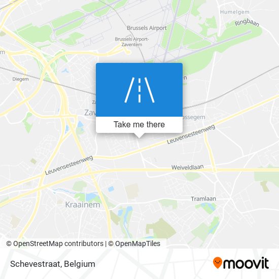 Schevestraat map