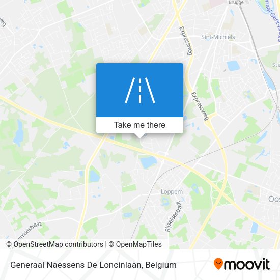 Generaal Naessens De Loncinlaan map