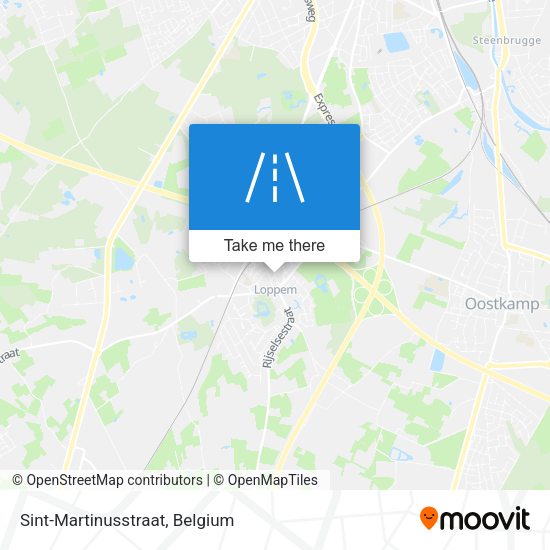 Sint-Martinusstraat plan