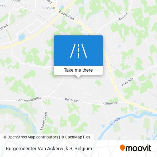 Burgemeester Van Ackerwijk B map