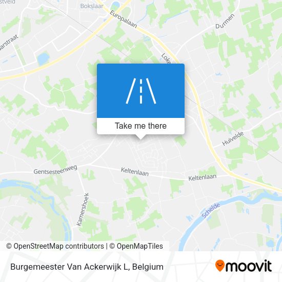 Burgemeester Van Ackerwijk L map