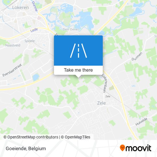 Goeiende map