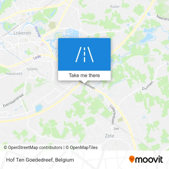 Hof Ten Goededreef map
