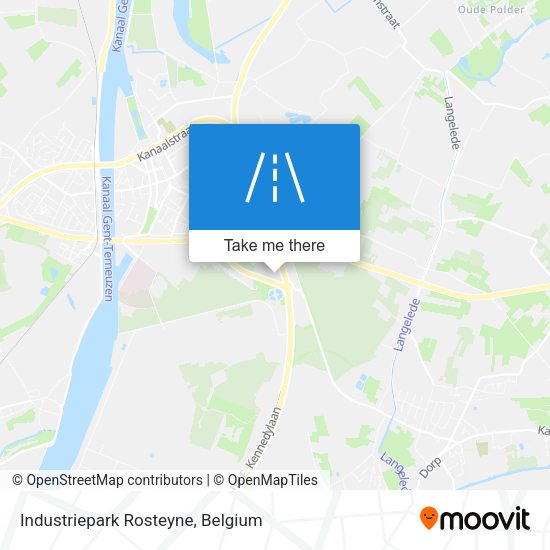 Industriepark Rosteyne map