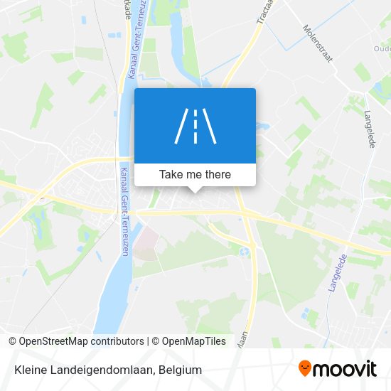 Kleine Landeigendomlaan map