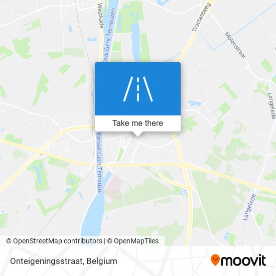 Onteigeningsstraat map