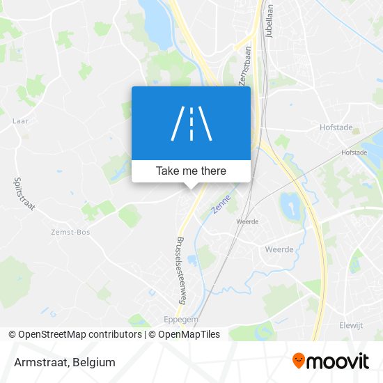 Armstraat map