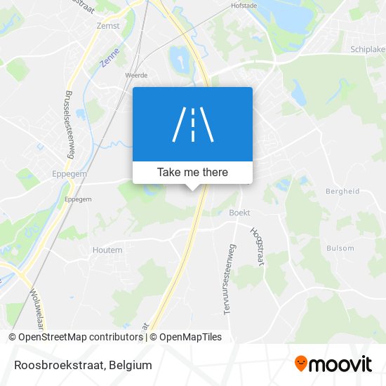 Roosbroekstraat plan