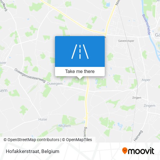 Hofakkerstraat map