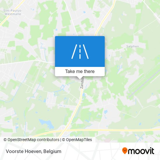 Voorste Hoeven map