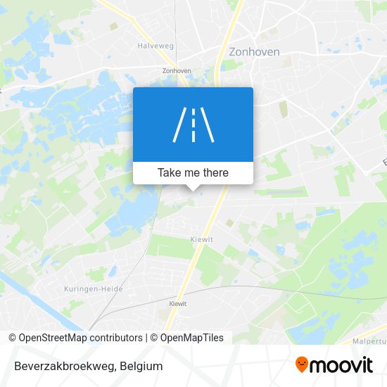 Beverzakbroekweg plan