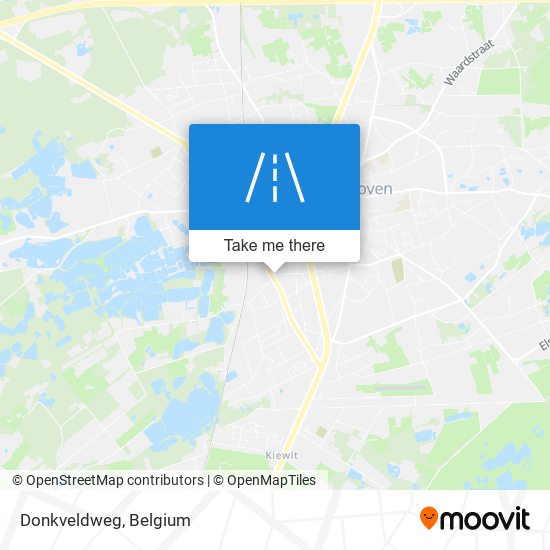 Donkveldweg map