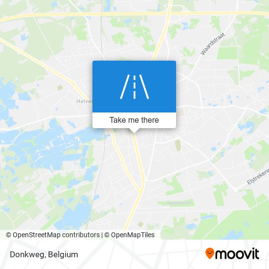 Donkweg map