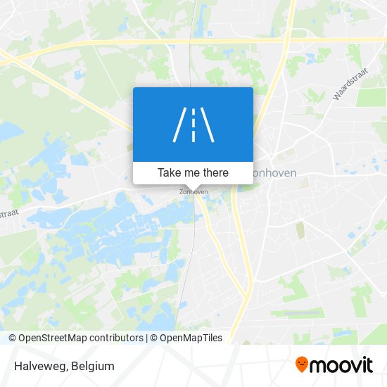 Halveweg map