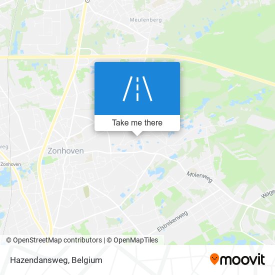 Hazendansweg map