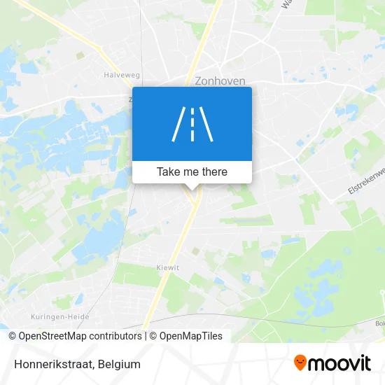 Honnerikstraat map