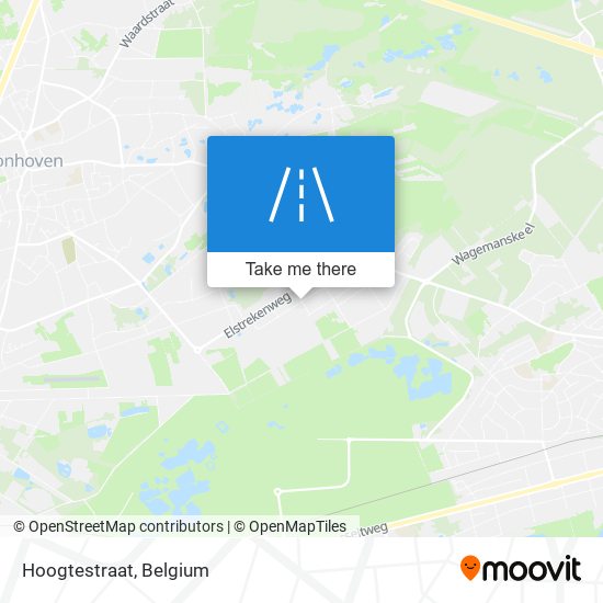 Hoogtestraat map