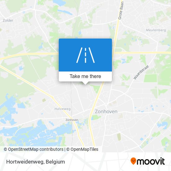 Hortweidenweg map