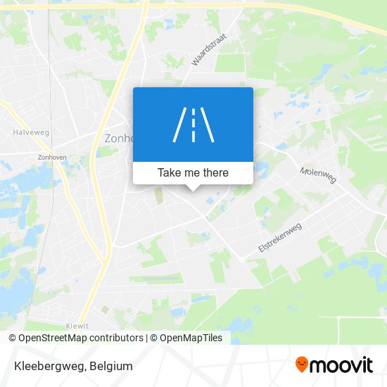 Kleebergweg map