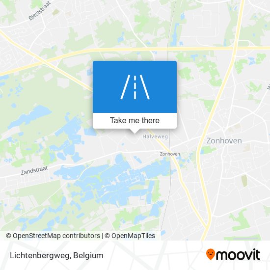 Lichtenbergweg map
