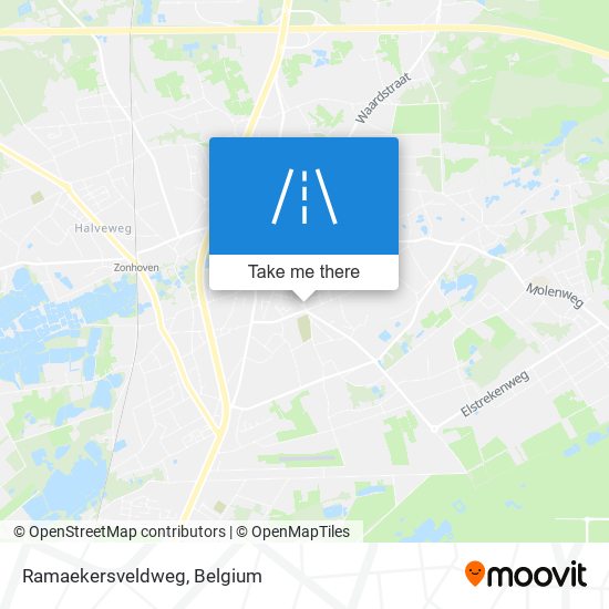 Ramaekersveldweg map