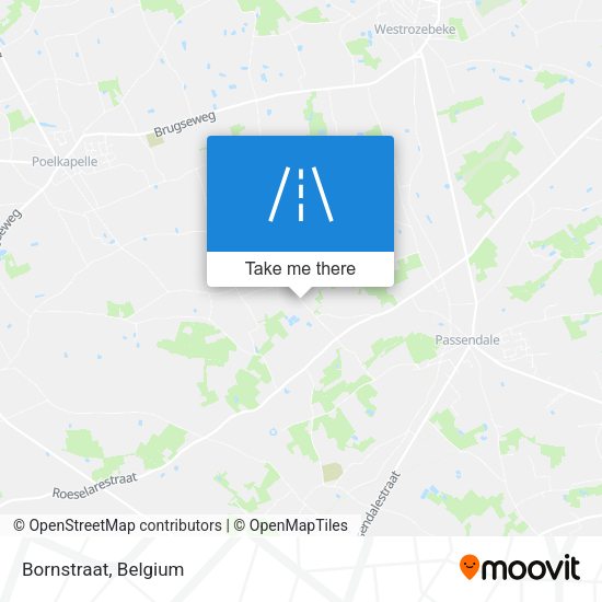 Bornstraat map