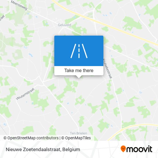 Nieuwe Zoetendaalstraat plan