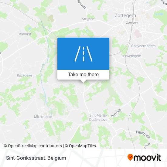Sint-Goriksstraat map