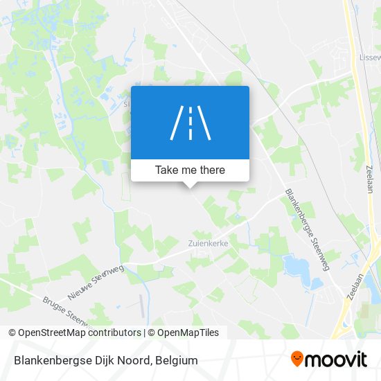 Blankenbergse Dijk Noord map