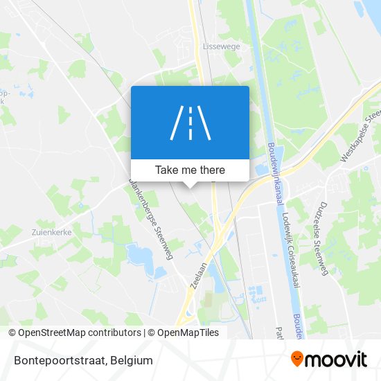 Bontepoortstraat plan